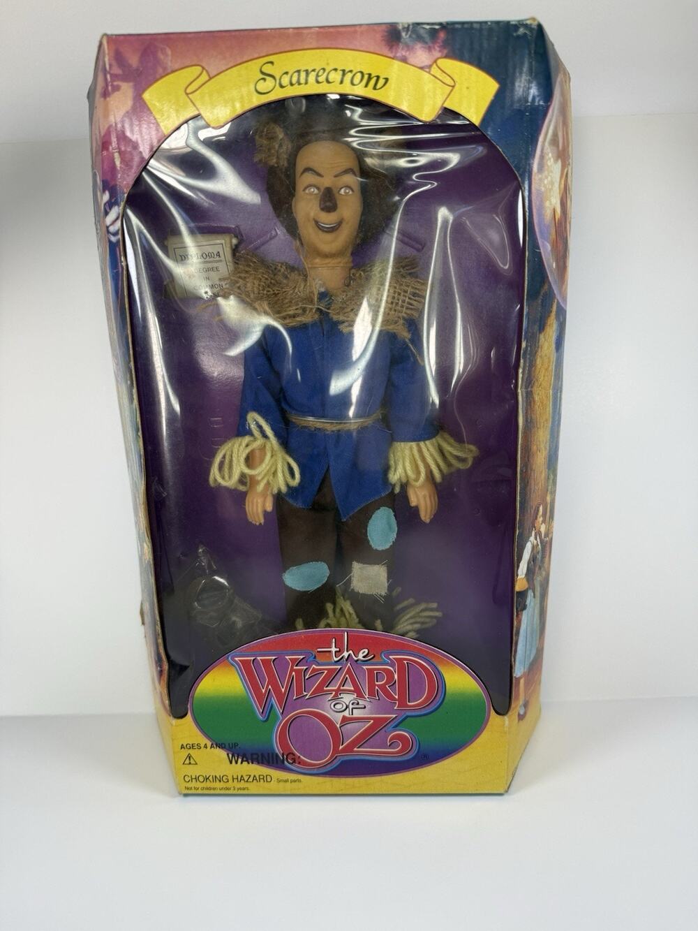 Vintage 1994 Sky Kids The Wizard of Oz Scarecrow 12" Doll Figure Sealed 8859